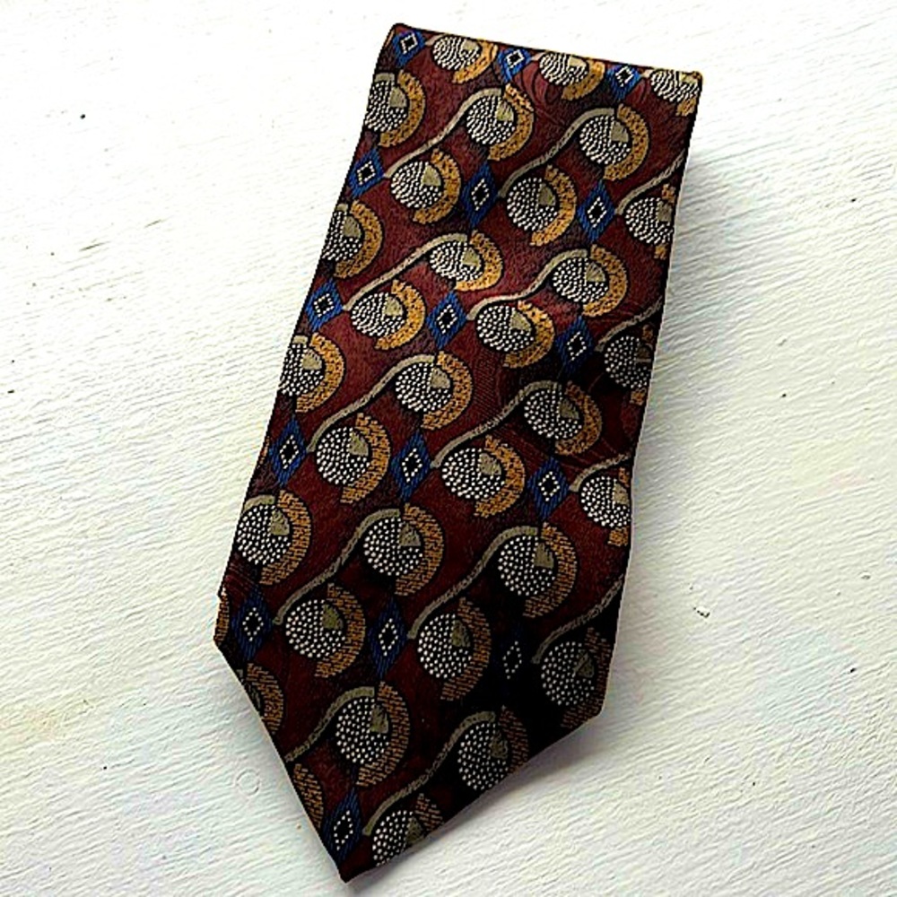 Milano uomo vintage silk pattern Mens tie